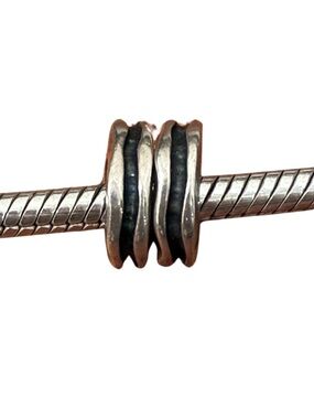 Set of 2 Genuine PANDORA 790197 “Crooked Line Spacer” charm